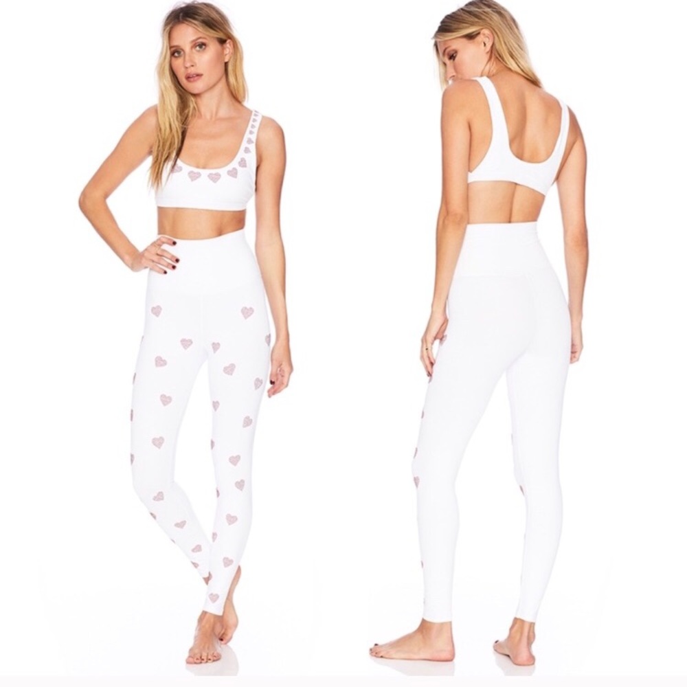 Beach Riot Heart Bra & Legging Set